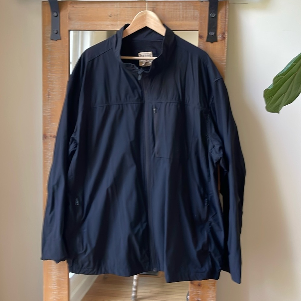 Red Head Brand Co. Black Windbreaker Size 3X